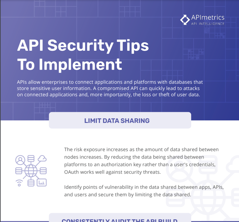 Download the API Security Tips infographic (PDF)